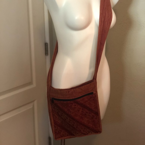 Flying High Bohemian Cross Body Messenger Bag - Picture 2 of 10